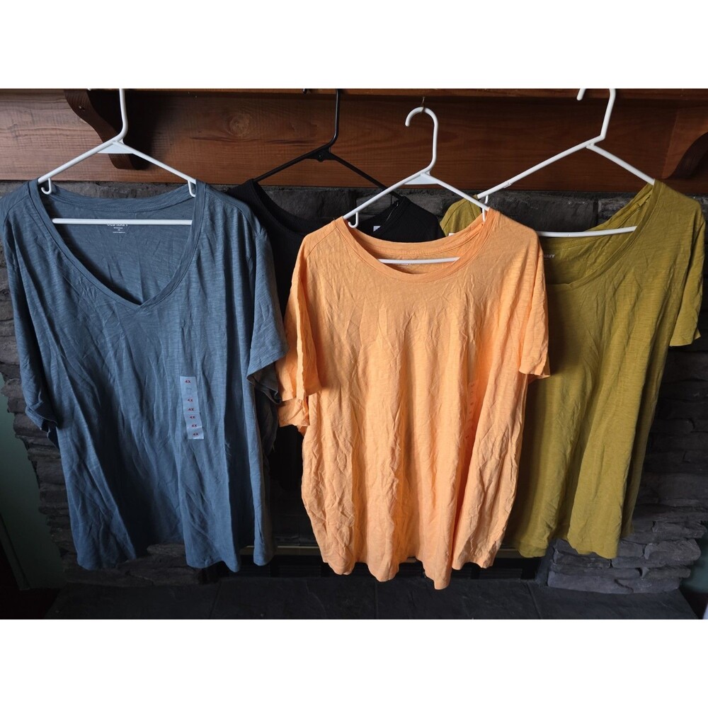 4x Pack of 4 Old Navy Womans Shirts